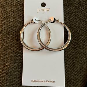 JCREW HOOP EARRINGS